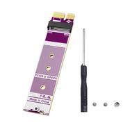 HOOLRZI Tarjeta Adaptadora De Soporte De Llave PCIE 5 0 a M Disco Duro De Expansión NVME De 8Gbps Fácil Instalación