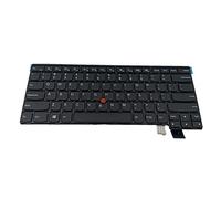 HOOLRZI Teclado negro inglés para laptop Thinkpad13 T460s T470s 2nd Laptop con/sin teclado retroiluminado para laptop