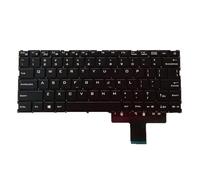HOOLRZI Teclado para laptop con letras y caracteres en inglés, diseño de escritorio de tamaño completo para portátil MECHREVO Pro-01 Pro-02 Mechrevo