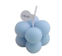 HOOLRZI Vela Perfumada Vela Perfumada Pequeña Mini Cubo Cera En Forma De Burbuja