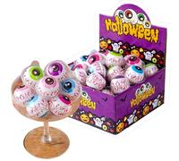 HoolyS ulces de globo ocular de Halloween, formas horribles y bonitas, dulces de Halloween, deliciosos y divertidos para celebraciones, comodidad, golosinas diarias y diversión de temporada