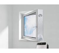 HOOMEE VP KIT aislante de ventana universal para aire acondicionado portátil, kit de ventana de bloqueo de aire universal, apto para ventanas abatibles empotradas de 500 cm