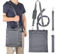 Hoomtree Soporte para bolsas de drenaje urinario, cubierta de privacidad para bolsas de orina, catéter u orina, diseño de cremallera, Oxford 840D impermeable y a prueba de fugas para usuarios de