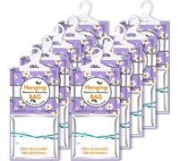 Hooolee® Bolsas Antihumedad Armarios para Colgar, 10 Paquetes 100g Antihumedad Armarios, Bolsas Antihumedad, Antimoho Bolsitas Antihumedad Deshumificadores de Humedad, para Sótano/Dormitorio/Closet