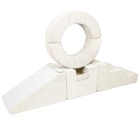 Hoop Conjunto de 7 Grandes Bloques de Espuma para Juegos de rehabilitación (Color: Crema (Pana))