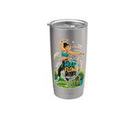 HOOP FLOW CALM Danza con Aro Arts Movimiento Vaso térmico de acero inoxidable de doble pared