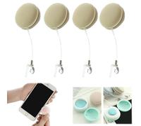 Hoopliee Screen Cleaner, Macaron Phone Screen Cleaner - Screen and Eyeglass Brush Cleaner, Laptop Decorative Bag Pendant, Effective Fingerprint Proof Cleaning Wipe for Mobile Phones and More! (Khai)