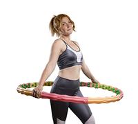 HOOPOMANIA Large Hoop [1,8 kg] Fitness Hoop para Adelgazar - Hula Hoop para Hombres y Mujeres