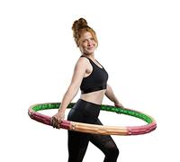 HOOPOMANIA Titan Hoop [3,1 kg] Hula Hoop Pesado para Adultos - Fitness Hula Hoop