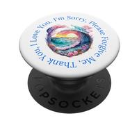 Ho'oponopono Oración Meditación Sanación PopSockets PopGrip Adhesivo