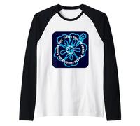 Ho'oponopono Oración Pono Amor LO LO PERDONAR Gracias Hawaii Camiseta Manga Raglan