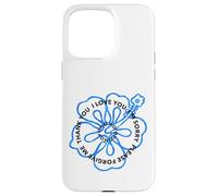 Ho'oponopono Oración TE Amo LO PERDONAR Gracias Carcasa para iPhone 15 Pro MAX