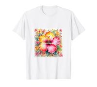Ho'oponopono Oración TE Amo LO PERDONAR Gracias Hawaii Camiseta gráfica económica, Hombre, Blanco, S