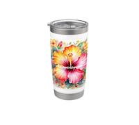 Ho'oponopono Oración TE AMO LO PERDONAR GRACIAS Hawaii Vaso térmico de acero inoxidable de doble pared