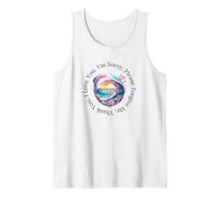 Ho'oponopono Sanación Océano Atardecer Camiseta sin Mangas