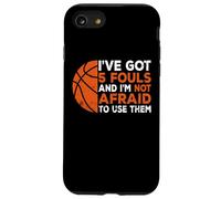 Hoops Basketball Player Streetball Dunking Hooping 5 Fouls Carcasa para iPhone SE (2020) / 7/8