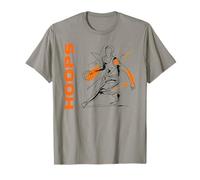 Hoops Player Outline Baloncesto Arte Diseño Gráfico Camiseta