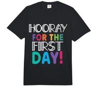 Hooray For The First Day of School Funny Diching Teachers Day Comfort Colors Adult Heavyweight T-Shirt