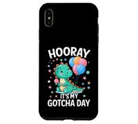 Hooray It's My Gotcha Day Foster Care Funny Adoptive Parents Carcasa para iPhone XS MAX