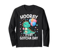 Hooray It's My Gotcha Day Foster Care Funny Adoptive Parents Manga Larga
