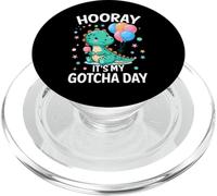 Hooray It's My Gotcha Day Foster Care Funny Adoptive Parents PopSockets PopGrip para MagSafe