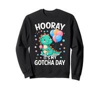 Hooray It's My Gotcha Day Foster Care Funny Adoptive Parents Sudadera