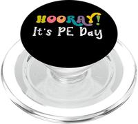 Hooray It's PE Day, Phys Ed PE Teacher Educación Física PopSockets PopGrip para MagSafe