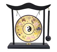 Hooshing Latón Gong Feng Shui Desktop Zen Art Home Office Decor Housewarming Felicitación Bendición Regalo