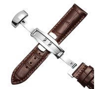 hoosouk Correa de cuero para reloj Tissot 1853 Le Locle T41 Gentleman Seastar Carson Heritage(Browns1,16mm)