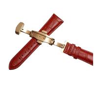 hoosouk Correa de cuero para reloj Tissot Le Locle 1853, Gentleman Couturier Ballade(Redg,22mm)