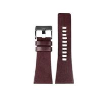 hoosouk Correa de piel de vaca para reloj Diesel de tamaño grande para hombre(Color 16,32mm)