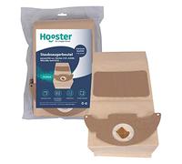 Hooster - 10 Bolsas de aspiradora para Kärcher A 2120 ME / A2120ME / A-2120-ME/Papel/versión Larga