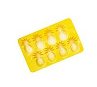Hoot HT-pinapice Molde para Hielo en Forma piña Silicona Amarillo 22 x 3 x 14 cm