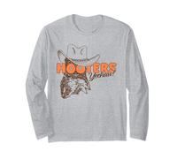 Hooters Hootie The Owl Yeehaw! Country Cowboy Logo Funny Manga Larga