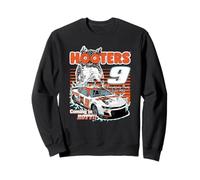 Hooters Racing #9 Coming in Hot Hot Wing Funny Retro Sudadera