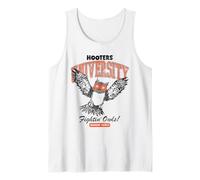 Hooters University Fighting Owls Varsity Collegiate Print Camiseta sin Mangas