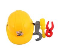HOOTNEE 1 Juego Juego de Ingenieros para Casco para Tijeras para Llave de Juguete Herramientas de reparación de Juegos de simulación Juguetes de construccion el plastico