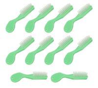 HOOTNEE 10 piezas Cepillo Dientes Grande con Mango Corto y Suave Paquete Unidades para Prisiones y Centros de Rehabilitación Diseño Compacto y Seguro para Higiene Oral Controlada