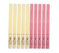HOOTNEE 10 Piezas de Rollos de Moxa para Moxibustión Abdominal, Palitos de Moxibustión Corporal en Color Rojo y Amarillo, Herramienta SPA para Relajación y Cuidado del Vientre