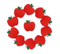 HOOTNEE 100 Piezas De Útiles Escolares: Servilletas Con Forma De Manzana Roja, Decoraciones De Papel Desechables Para El Aula, Artículos Para Fiestas De Fin De