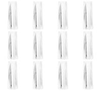 HOOTNEE 12 Piezas Puntas de Varilla para Persianas Verticales Manijas de PVC Transparentes para Barras de Inclinación Accesorios Resistentes para Cortinas en Hogar y Oficina