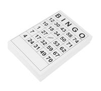 HOOTNEE 120 Tarjetas de Bingo de Papel para Pequeños Juego de Cartas de Bingo Educativo E Interactivo Suministros de Juegos de Escritorio Diversión Infantil