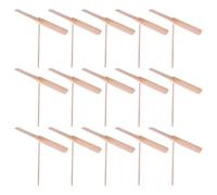 HOOTNEE 15 Piezas Juguete de Libélula Voladora de Madera Interactivo y Portátil para Aire y Actividades Familiares