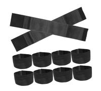 HOOTNEE 15piezas Brazaletes De Luto Elásticos Negros para Ceremonias y Eventos Deportivos Versátil para Edades Homenaje Héroes Caídos y Seres Queridos