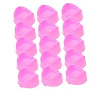HOOTNEE 16piezas Mini Inodoros De Plástico para Accesorios De Casa De Muñecas Juguete Imaginación y Decoración De Paisaje