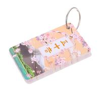 HOOTNEE 1juego Tarjetas De Flash Japonés Anillos Para Hiragana y Katakana Para Principiantes Cualquier Lugar y