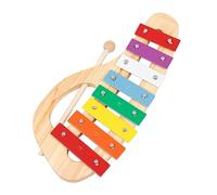 HOOTNEE 1Juego Xilófono para Bastones de Golpeo Juguete Musical de Percusión para Desarrollo de Coordinación y Ritmo Infantil