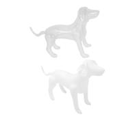 HOOTNEE 2 Juguetes Inflables para Perros, Maniquí De Exhibición para Perros Dálmatas, Juguetes para Perros Rellenables, Modelo De Mascota, Disfraz Inflable para Niños, Decoraciones para