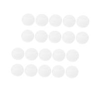 HOOTNEE 20 piezas Protector Transparente para Insignias Redondas Funda Resistente para Badges de Animación Pack para Protección y Exhibición Segura