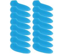 HOOTNEE 25 Piezas Protector de Cuchillos Fundas de Punta Antiarañazos Cubiertas Punta del Cortador Azul Plástico Multifunción para Cuchillos y Cutter, Almacenamiento y Transporte